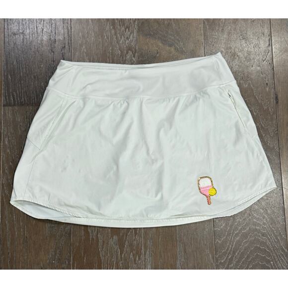 Pickleball skirt knix Leakeproof Skort Cloud medium pockets - Picture 1 of 10